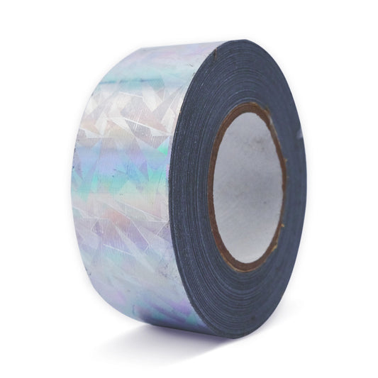 Rhythmic gymnastics apparatus tape suitable for hoop and clubs.