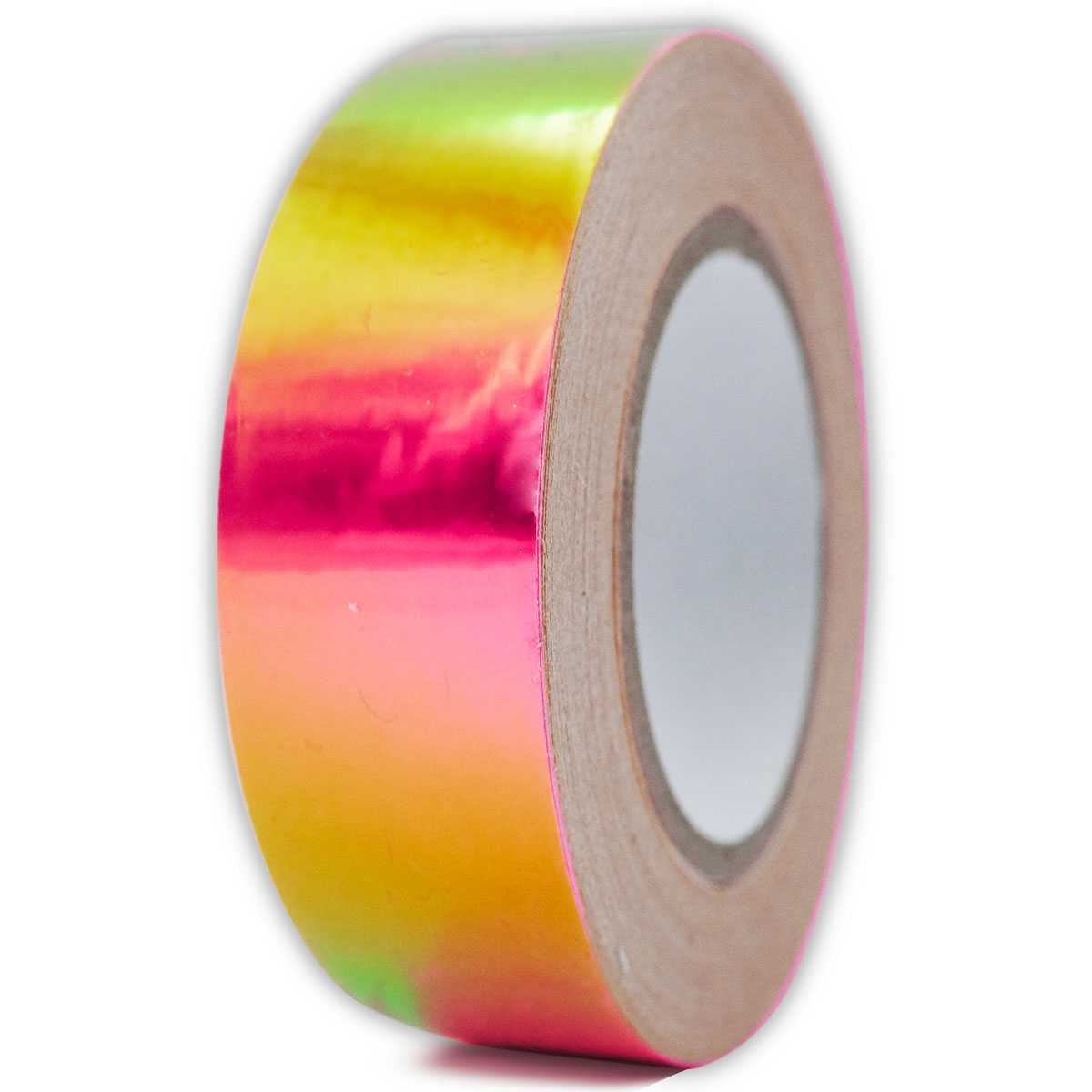 Rhythmic gymnastics apparatus tape suitable for hoop and clubs.