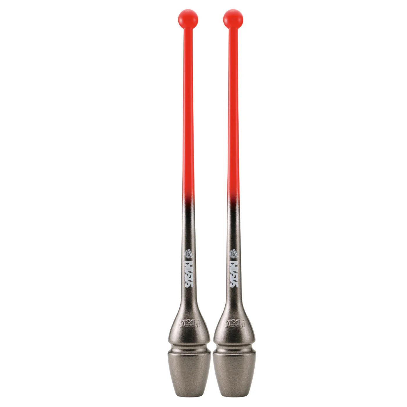 SASAKI Gradation Rubber Clubs M-34GH-F (44cm) rhythmic gymnastics clubs for routines and competition