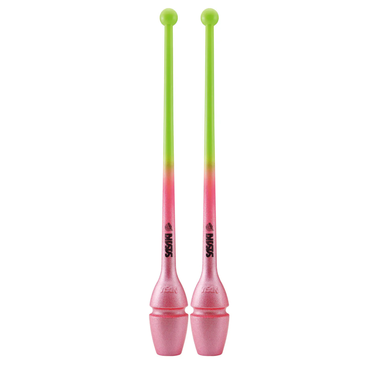 SASAKI Gradation Rubber Clubs M-34GH-F (44cm) rhythmic gymnastics clubs for routines and competition