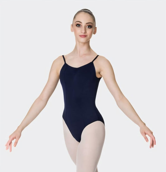 STUDIO 7 Class wear leotard, featuring a low back, gathered front and princess lines.