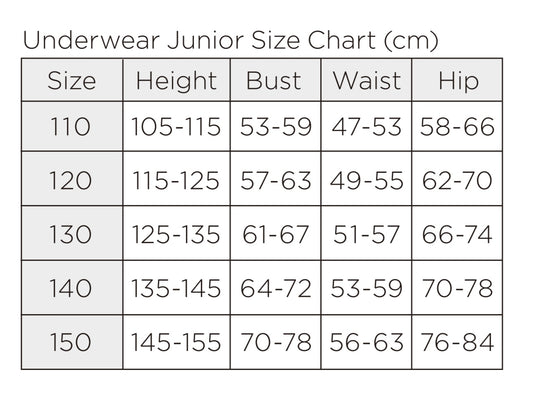 CHACOTT Junior Body Foundation (Seamless)