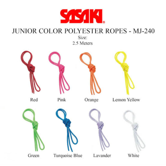 SASAKI Junior Colour Polyester Rope | MJ-240