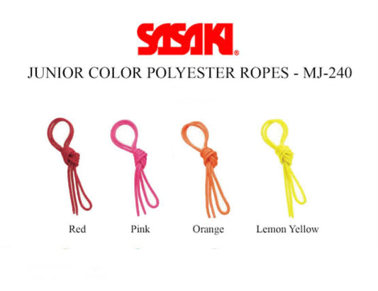 SASAKI Junior Short Colour Polyester Rope | MJ-240-22