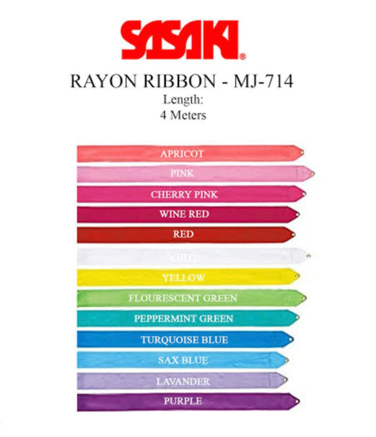 SASAKI Rayon Ribbon 4m - MJ-714