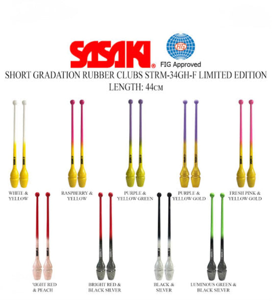 SASAKI Gradation Rubber Clubs - Limited Edition 44cm | SAS-STRM-34GH-F