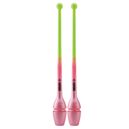 SASAKI Gradation Rubber Clubs M-34GH-F (44cm) rhythmic gymnastics clubs for routines and competition