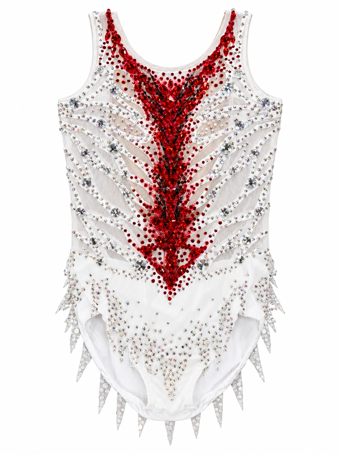 Pre-loved Rhythmic Gymnastics Leotard - Height 125-135cm