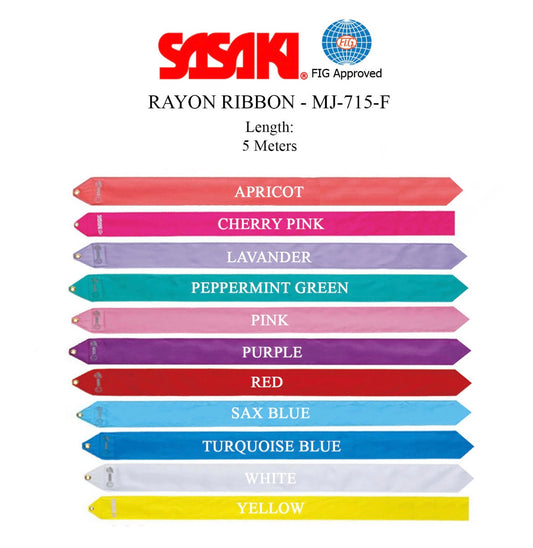 SASAKI Rayon Junior Ribbon (5m) MJ-715-F