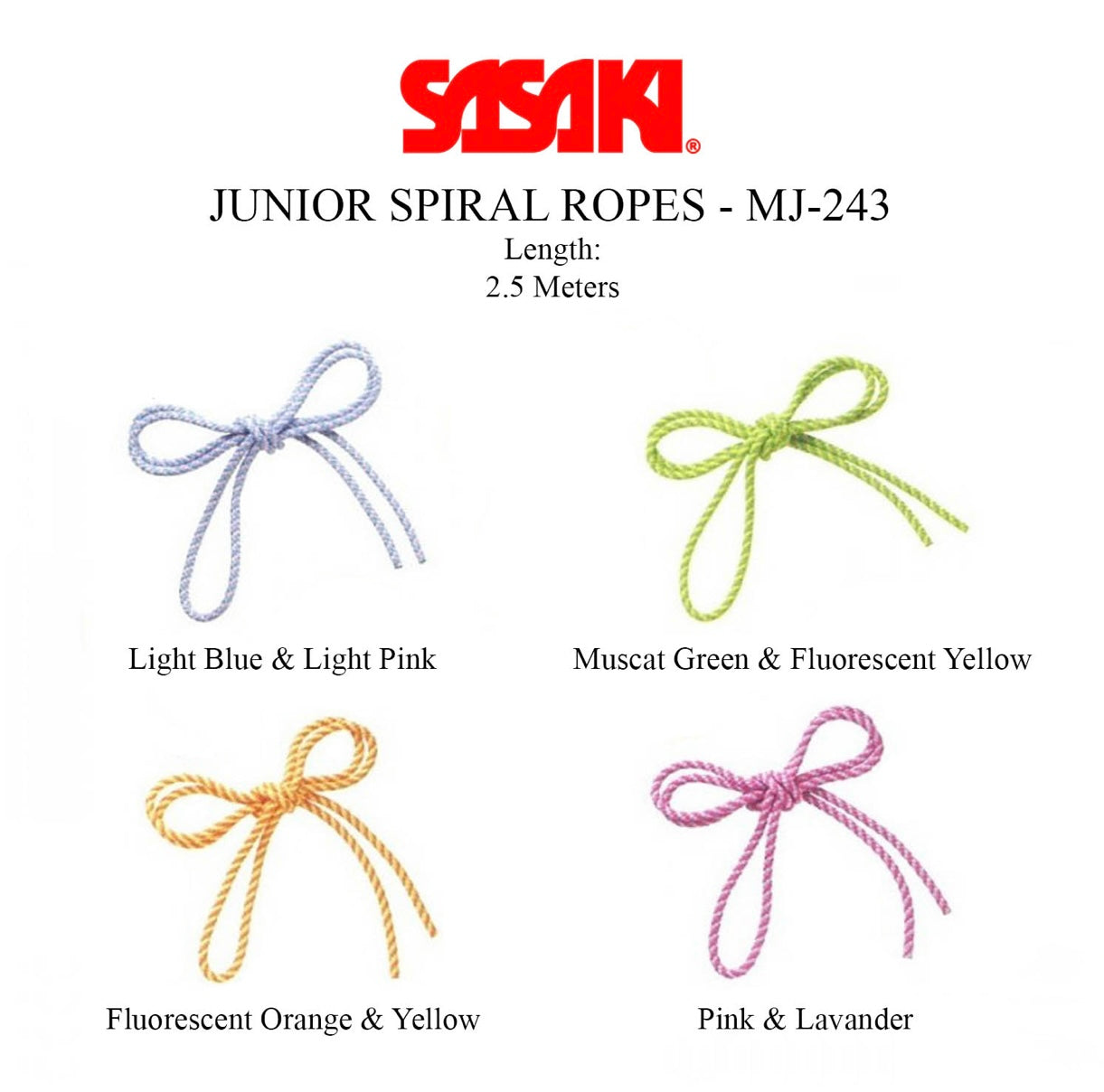 SASAKI Junior Spiral Rope MJ-243