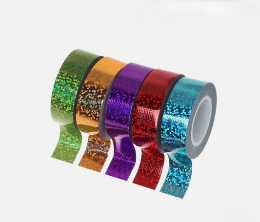 Holographic Prismatic Glitter Tape