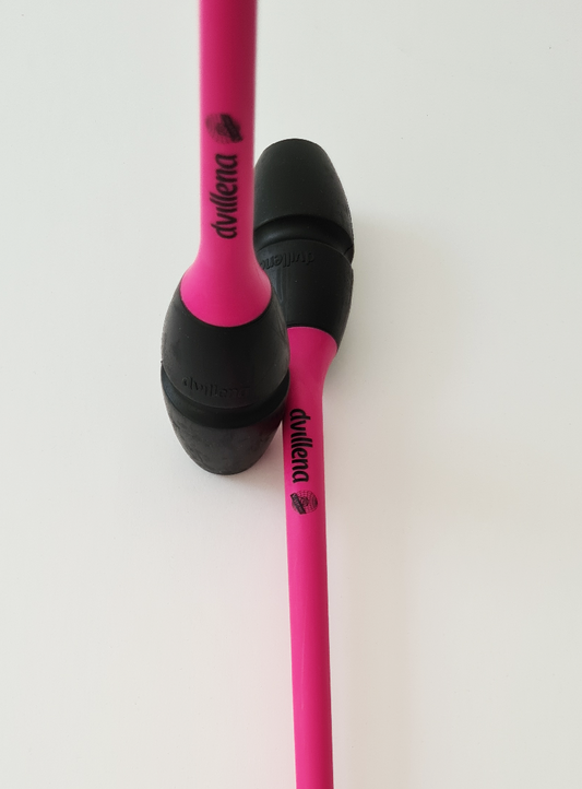 DVILLENA Bicolor Rhythmic Gymnastics Clubs 41cm