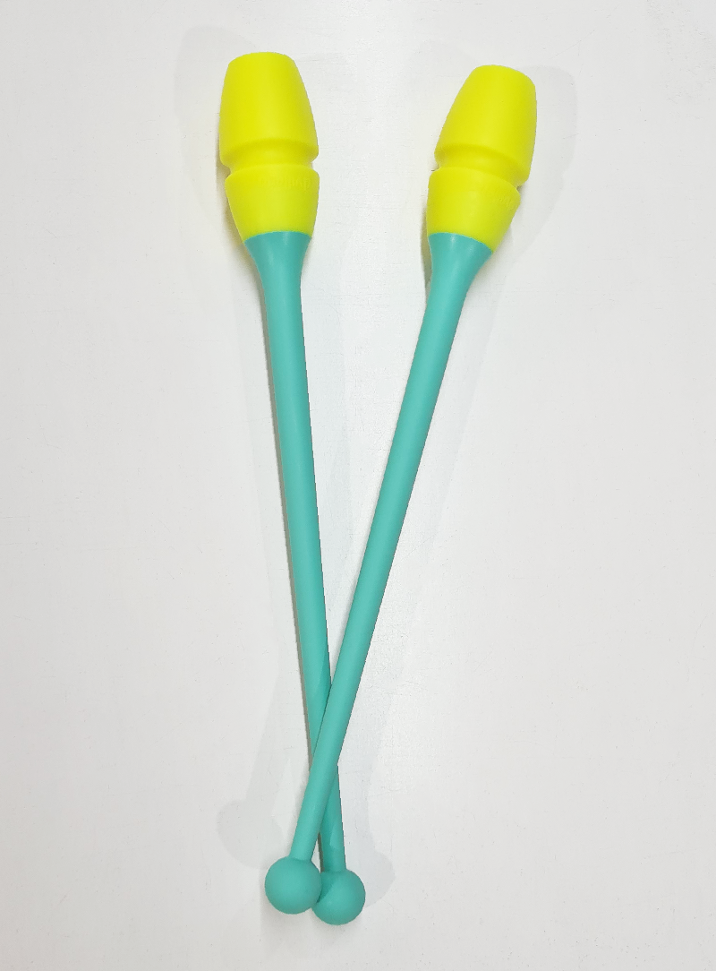 DVILLENA Bicolor Rhythmic Gymnastics Clubs 36cm