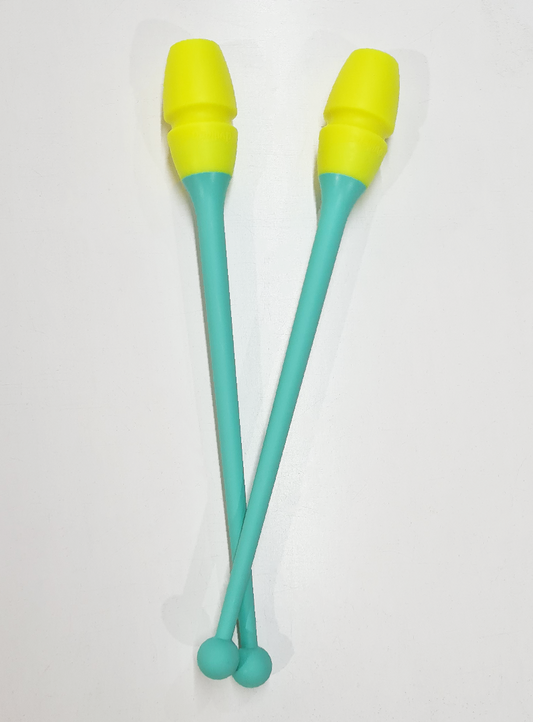 DVILLENA Bicolor Rhythmic Gymnastics Clubs 36cm