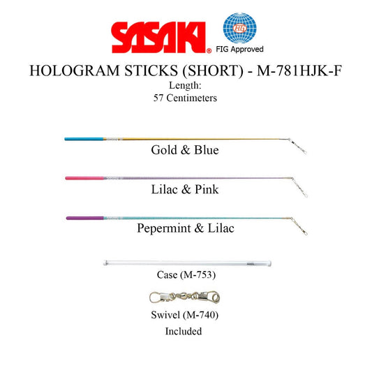 SASAKI Short Hologram Stick 57cm - M-781HJK-F