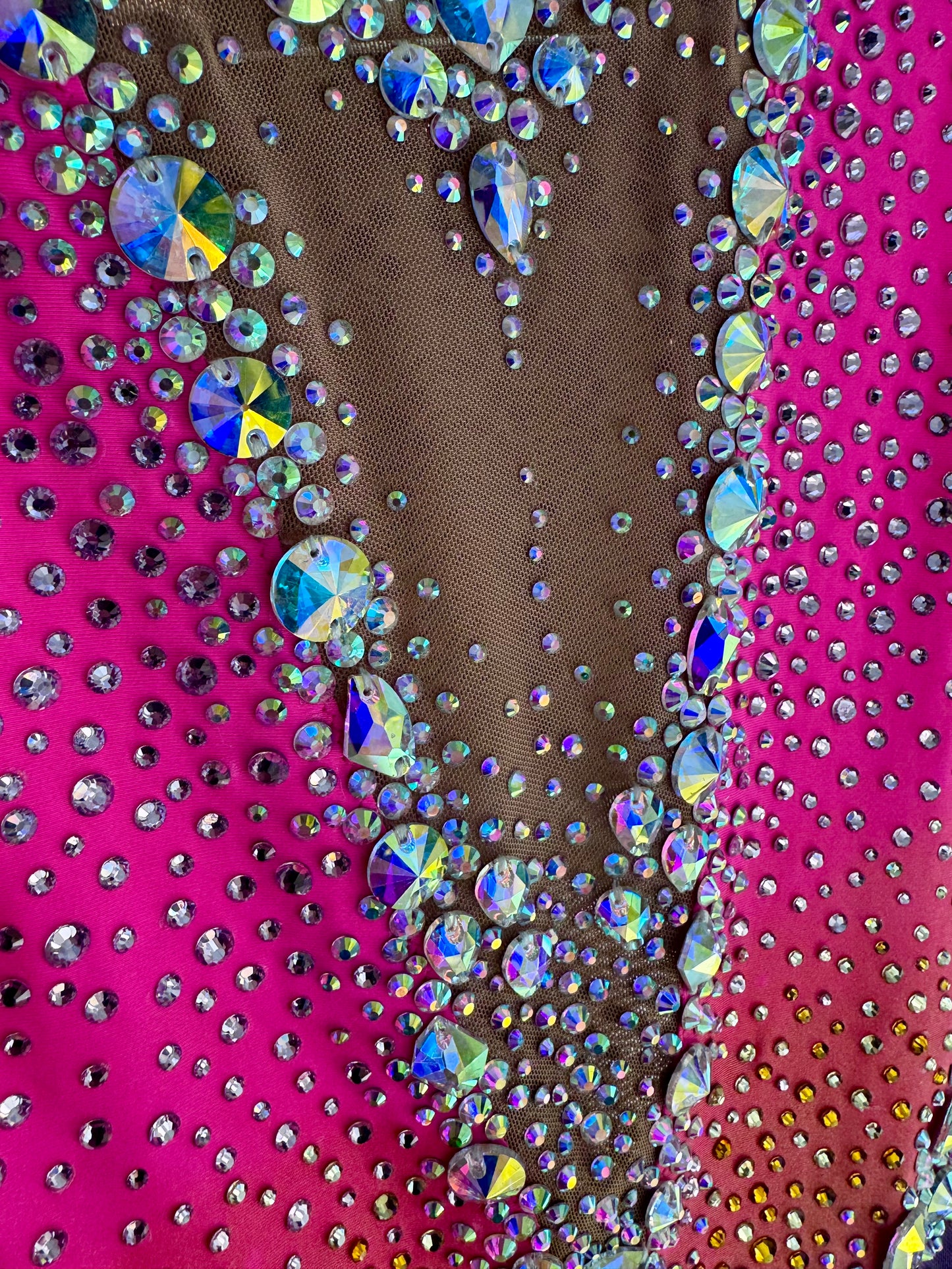 Pre-loved Rhythmic Gymnastics Leotard - Height 140-150cm