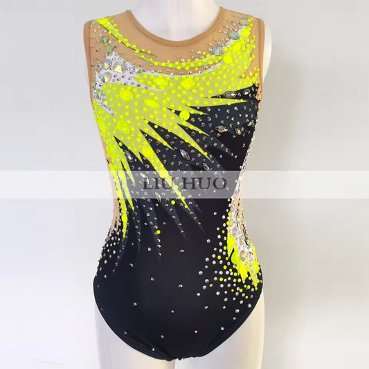 Brand New Rhythmic Gymnastics Leotard - Height 130-140cm