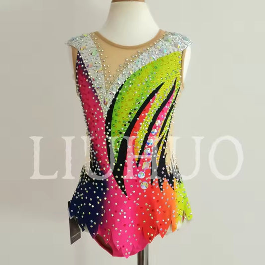 Brand New Rhythmic Gymnastics Leotard - Height 140-150cm