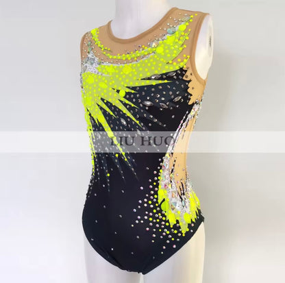 Brand New Rhythmic Gymnastics Leotard - Height 130-140cm