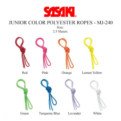 SASAKI Junior Colour Polyester Rope | MJ-240