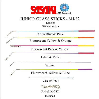 SASAKI Fibre Glass Ribbon Stick 50cm (Junior) | SAS-MJ-82