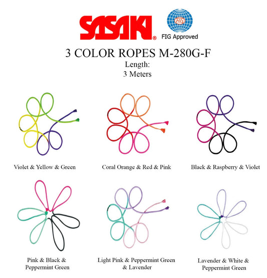 SASAKI 3-Color Rope | SAS-M-280G-F