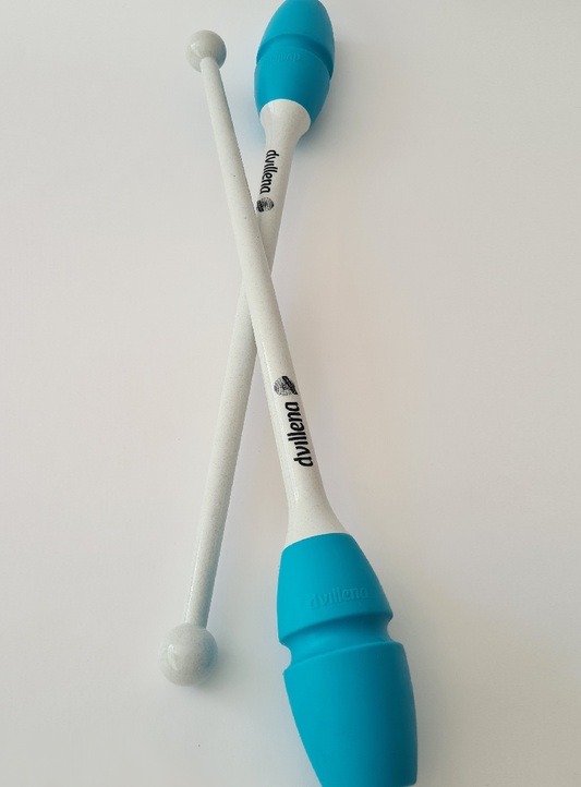 DVILLENA Bicolor Rhythmic Gymnastics Clubs 41cm