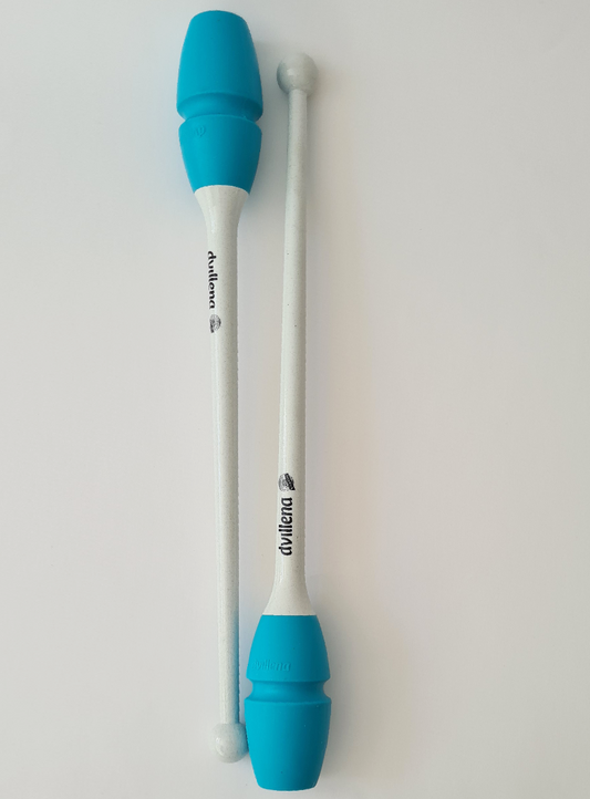 DVILLENA Bicolor Rhythmic Gymnastics Clubs 41cm