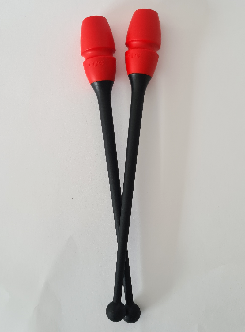 DVILLENA Bicolor Rhythmic Gymnastics Clubs 36cm