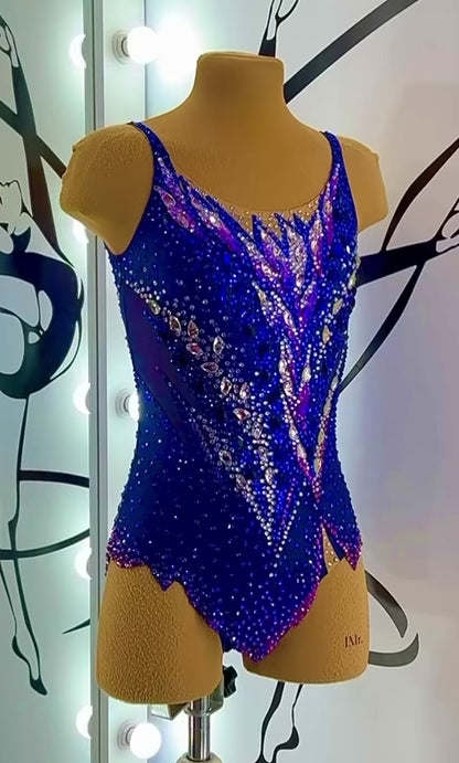 PAVESA - Premium Rhythmic Gymnastics Leotard - Height 125-135cm