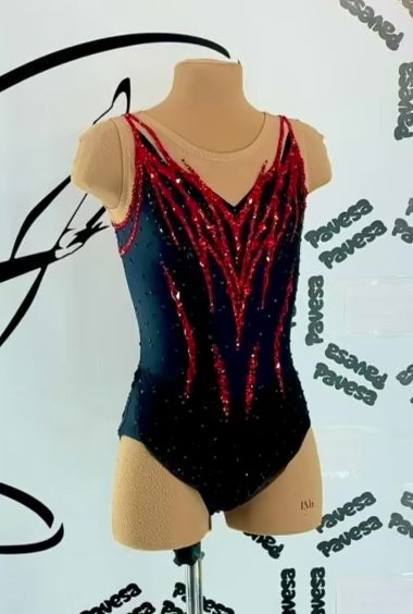 PAVESA - Premium Rhythmic Gymnastics Leotard - Height 135-145cm